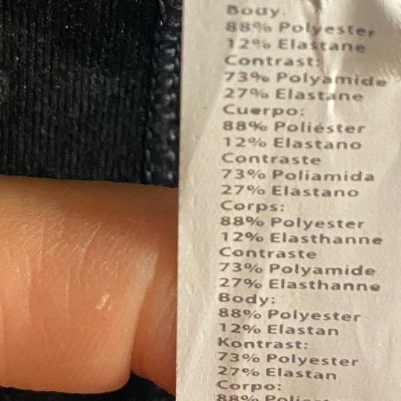 Fabletics power hold Mika high waisted pocket Capri leggings camo green 2X NWT - Picture 11 of 12